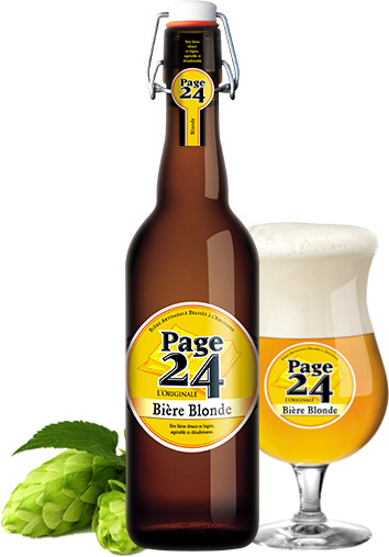 PAGE 24 BLONDE 5.9% 33CL
